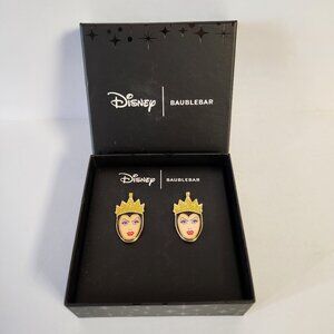 Disney Baublebar Evil Queen Earrings Disney Villain Stud Earrings One Pair New